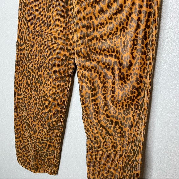 BDG High Rise Leopard Print Jeans - Brown - Picture 4 of 8